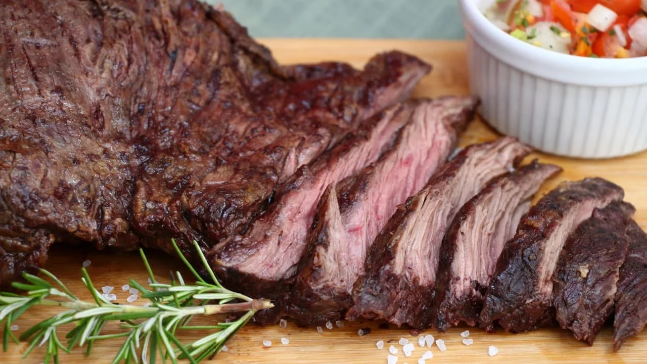 Fraldinha no alho assada na airfryer